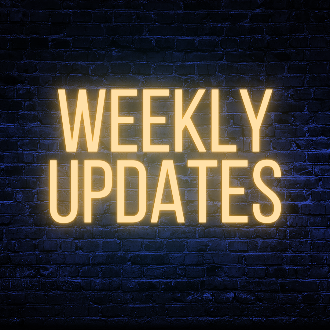  Weekly Updates